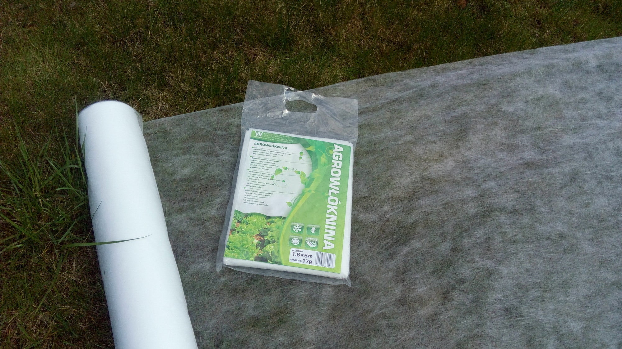 Agrowłóknina 17 g/m2 1.6x5 m 0