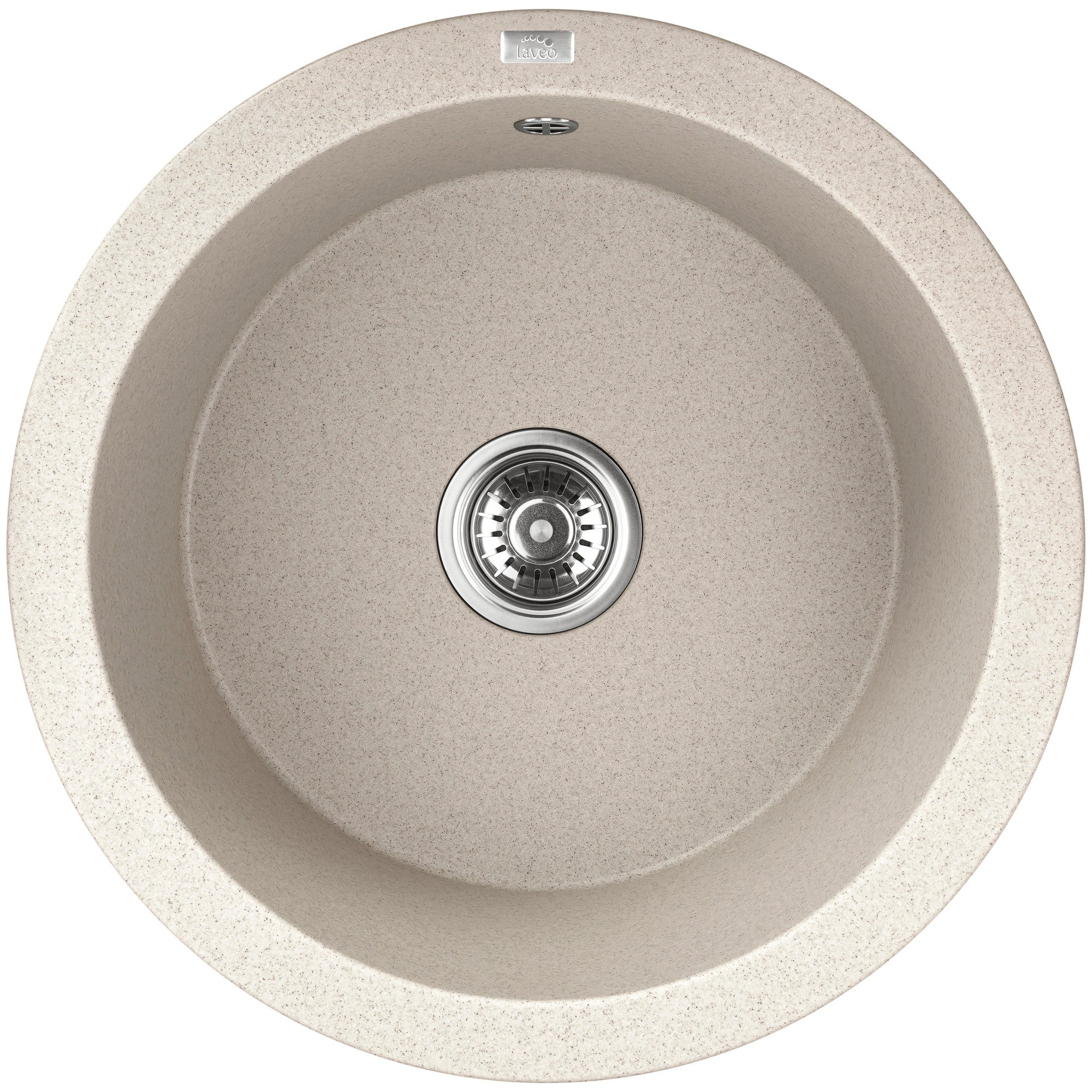 Zlewozmywak granitowy Laveo Dafne Ø 51 cm 