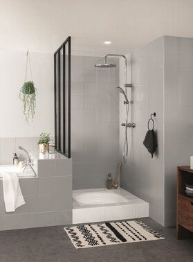 Farba do łazienki V33 jasy szary 0,75l 2