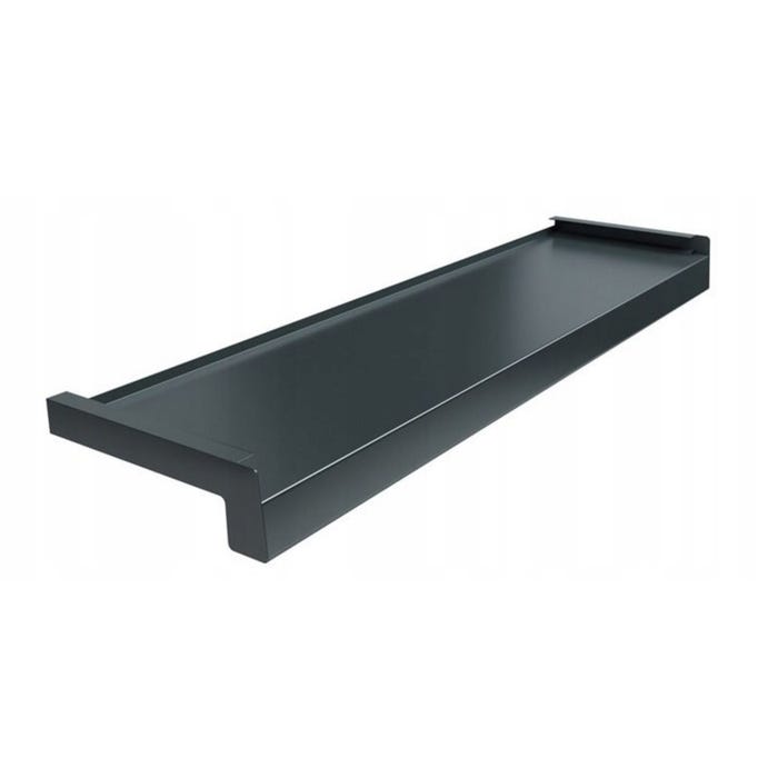 Parapet zewnętrzny 25x150cm stlowy grafit