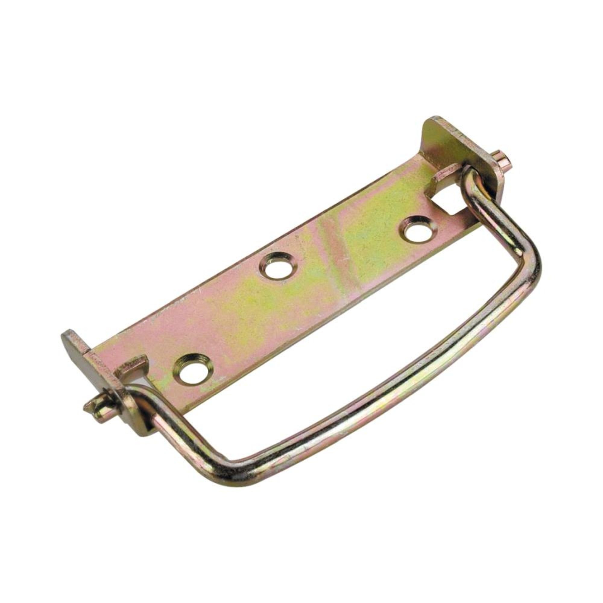 Uchwyt skrzyniowy 125x27 mm ocynk złoty 