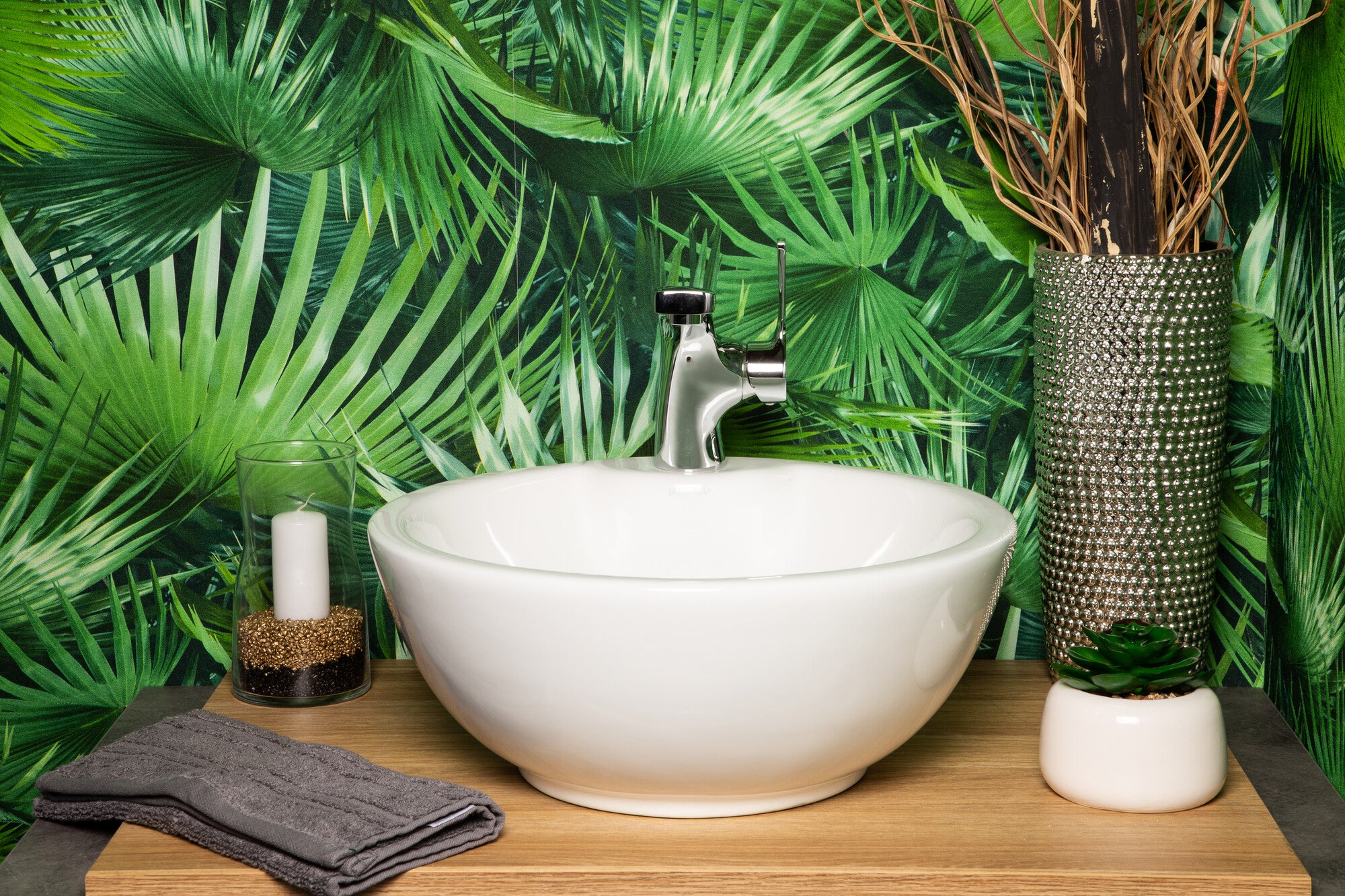 Umywalka nablatowa Kerra KR-40 3