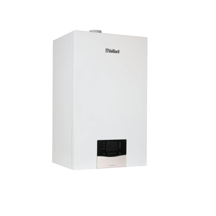 Zestaw Vaillant VC 20CS/1-5 VIH R 120/6B VCR 720 z zestawem do szachtu, 1-funkcyjny, zasobnik 120 l (10043619)