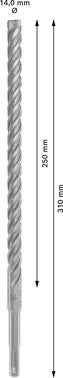 Wiertło SDS-Plus-5X 14x250x310 mm BOSCH 2