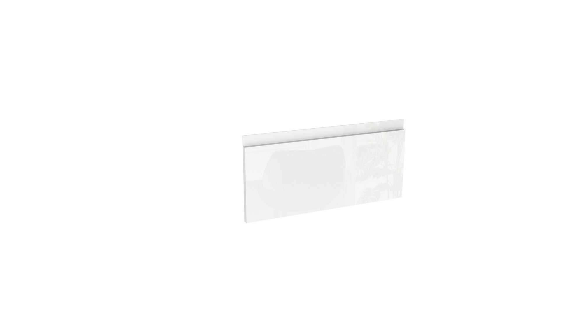Front kuchenny do szuflady wysokiej Akryl Biały Połysk 60x28,4 cm