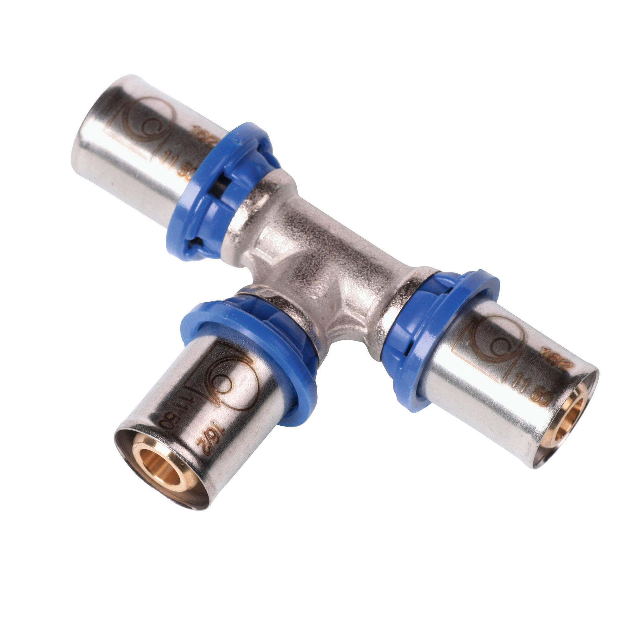 Pex Trójnik zaciskowy 16 mm Radopress