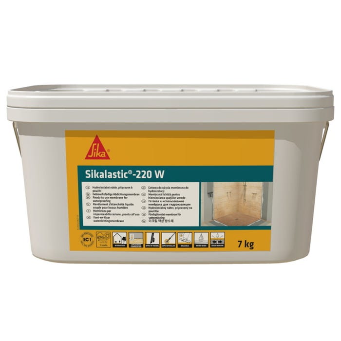 Płynna membrana hydroizolacyjna Sikalastic -220 W 7 kg