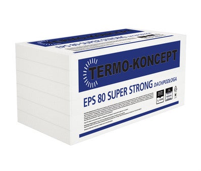 Styropian Termo-Koncept Super Strong 3 cm EPS 80 kPa 0,038 W/(mK) 10 m2 0