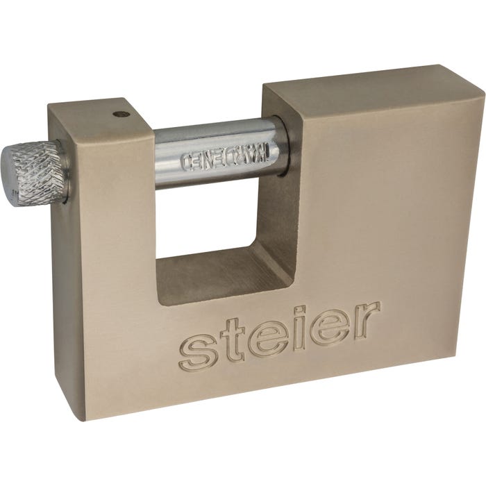 Kłódka trzpieniowa T70 nik satyna STEIER