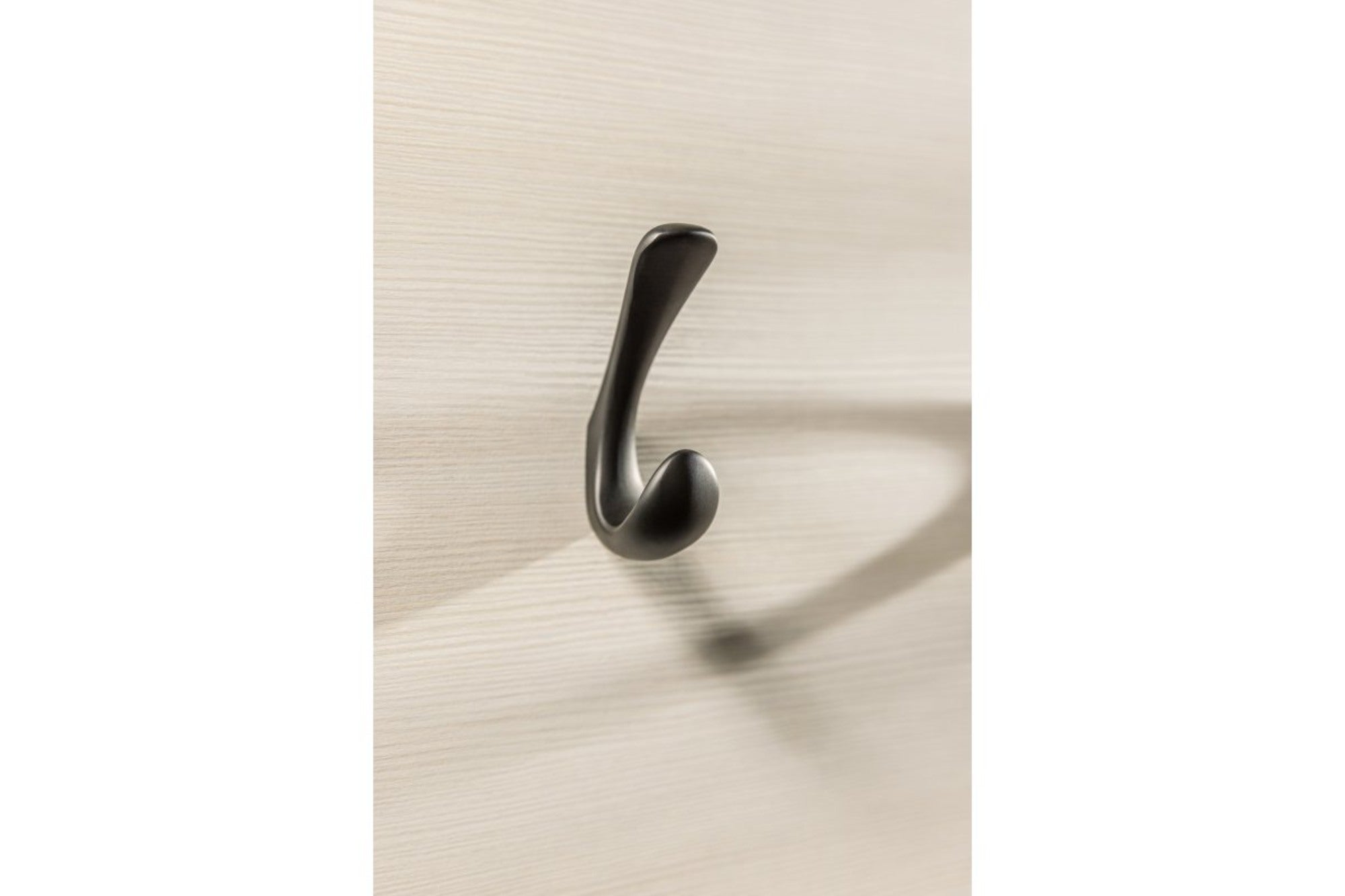 Wieszak podwójny czarny mat  1