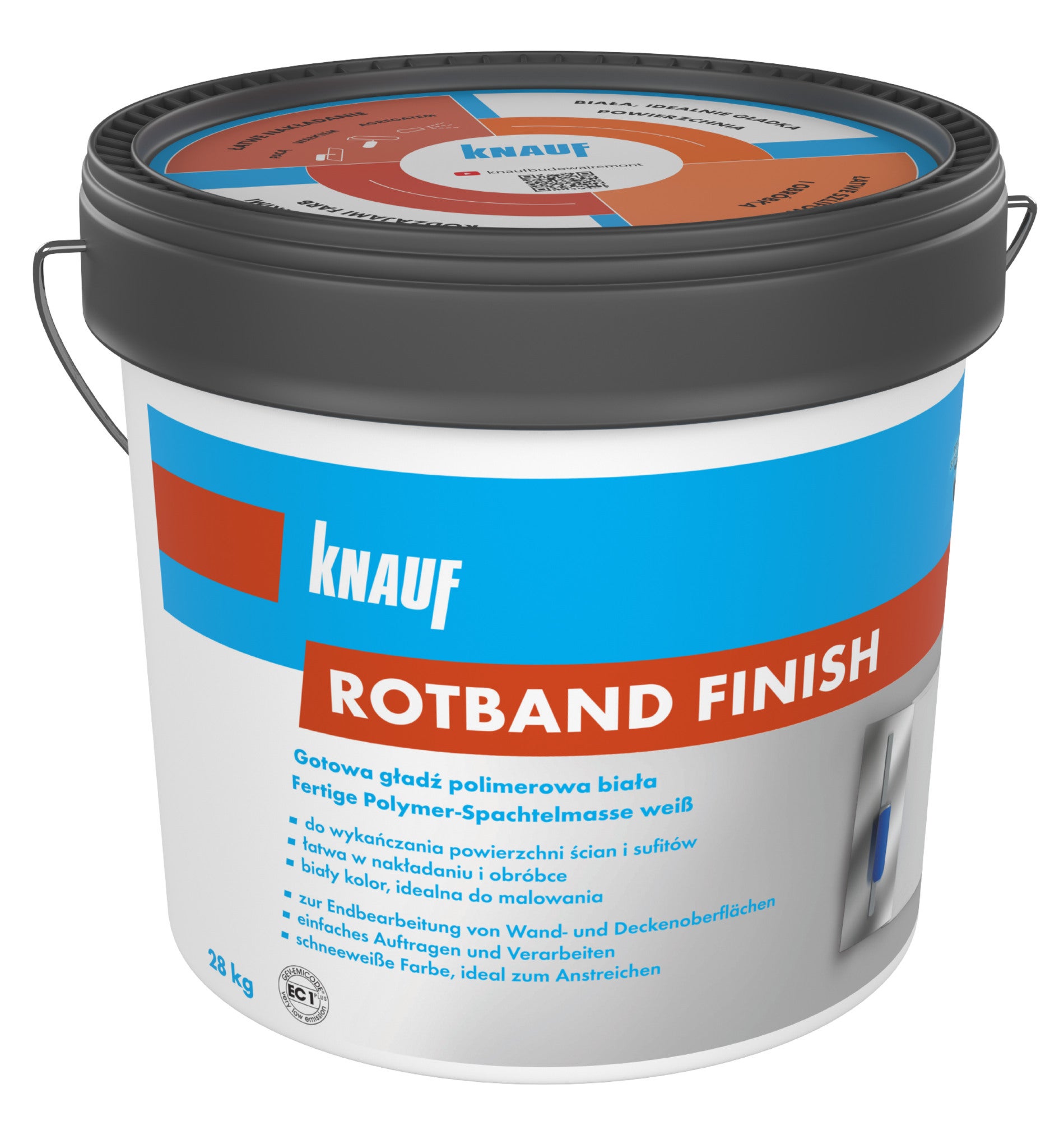 Gładź polimerowa Knauf Rotband Finish 28 kg