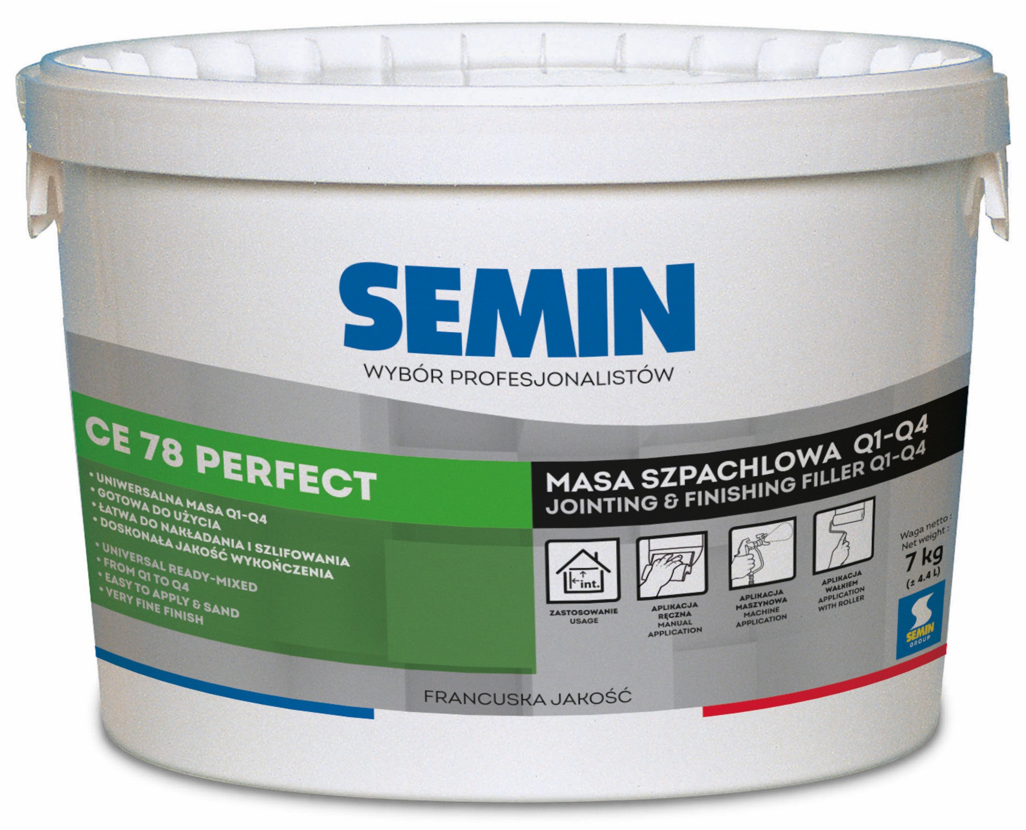 Gotowa masa szpachlowa do płyt g-k CE78 Perfect Joint 7kg 