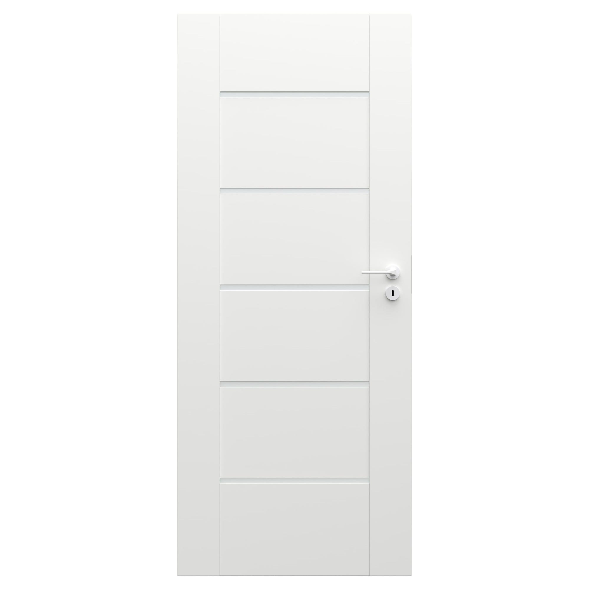 Skrzydło pokojowe Verte Premium E5 80 cm lewe biały 0