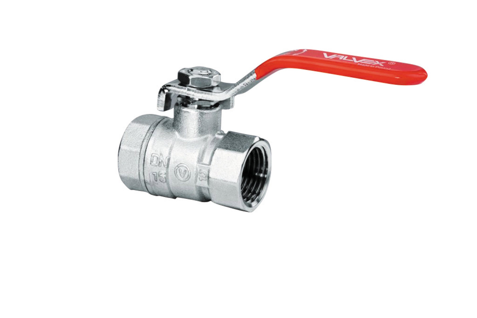 Zawór kulowy Onyx GW 1/2" z dławikiem i dźwignią