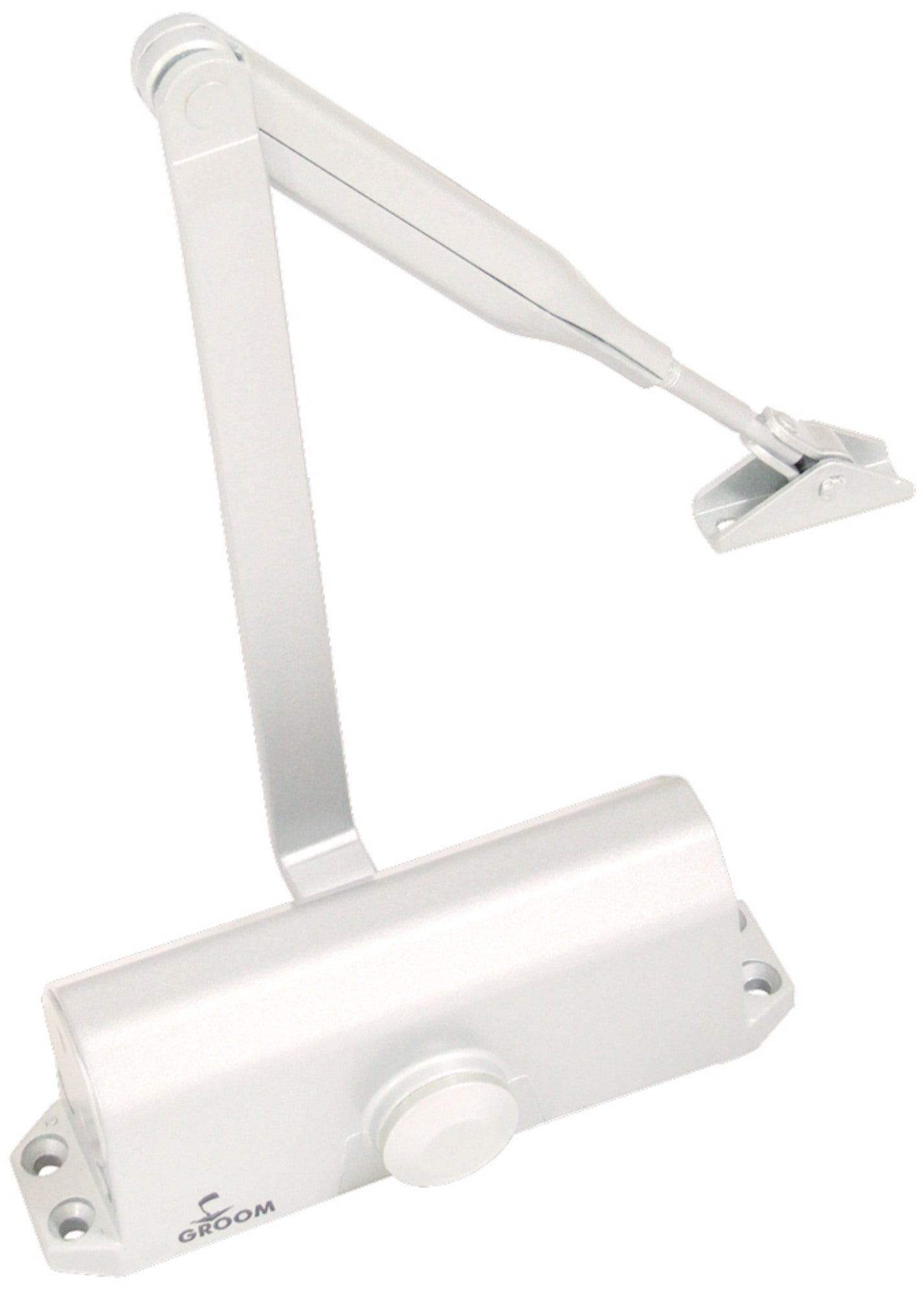 Samozamykacz drzwiowy Dorma 60 kg biały