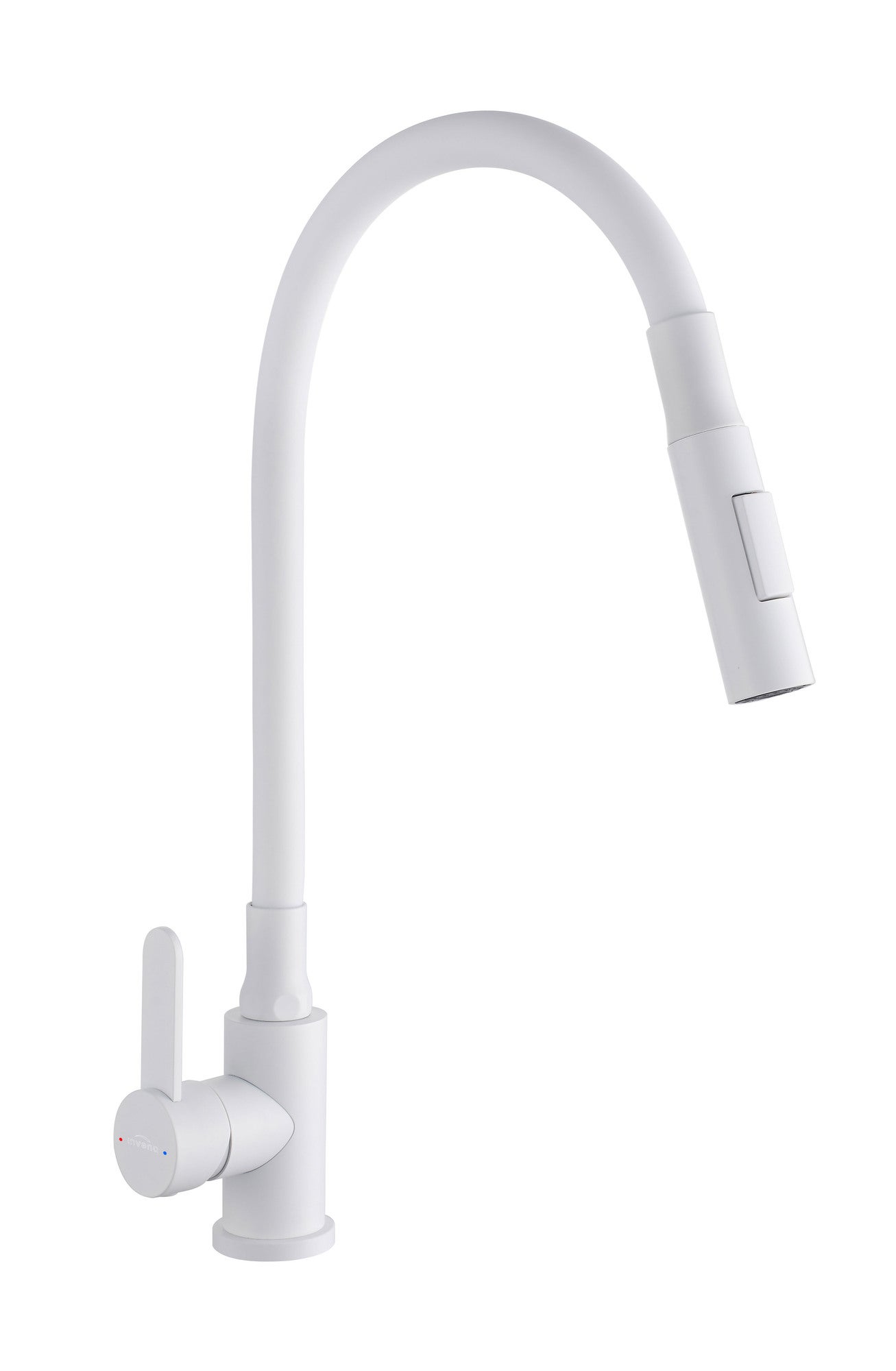 Bateria kuchenna Invena Dalis z ruchomą wylewką biała 0