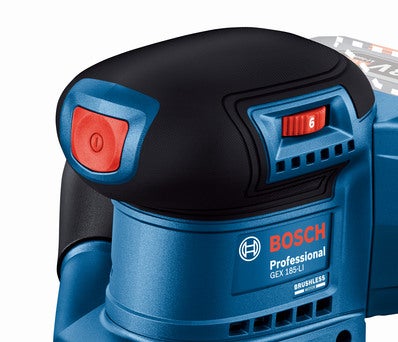 Szlifierka mimośrodowa 18V GEX 185-LI Bosch / bez aku 4