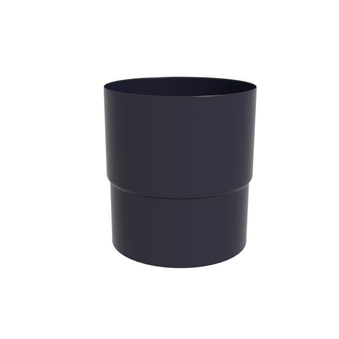 Mufa fi 80 mm, grafitowa PVC Scala Plastics