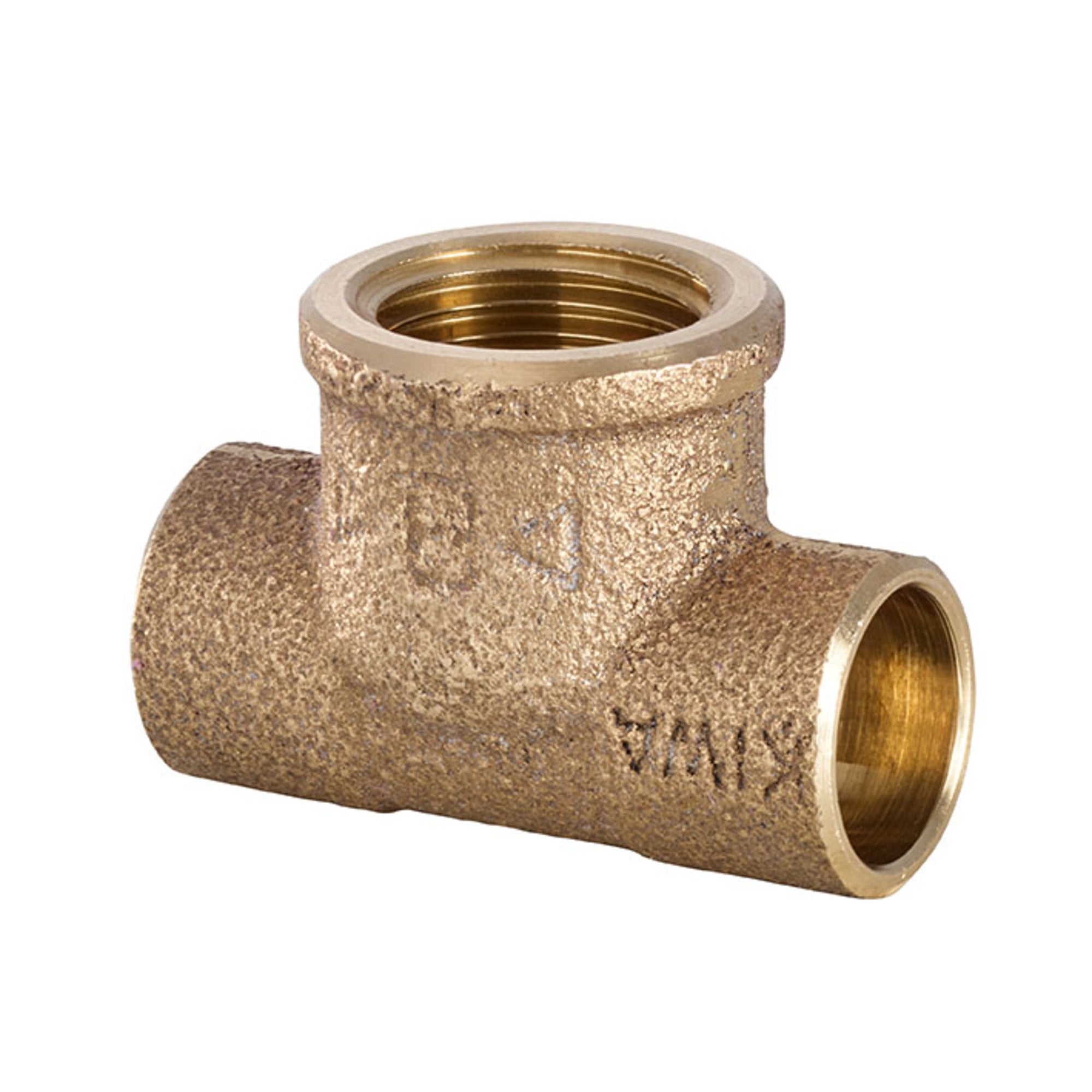 Trójnik brąz GW 15 mm x 1/2" 0