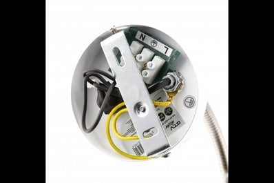 Oprawa ścienna Etore 1x E27, biały, średnica 11cm, materiał metal 1