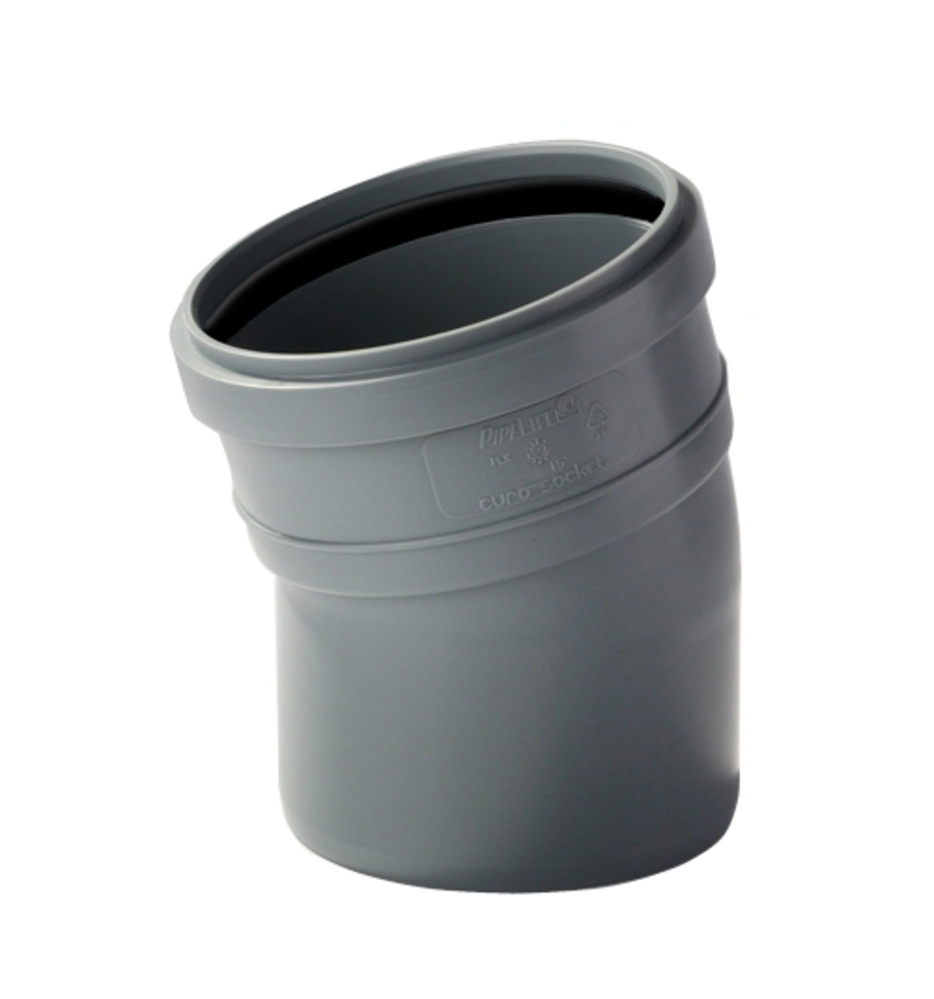 Kolano kanalizacyjne 15° 50 mm 1