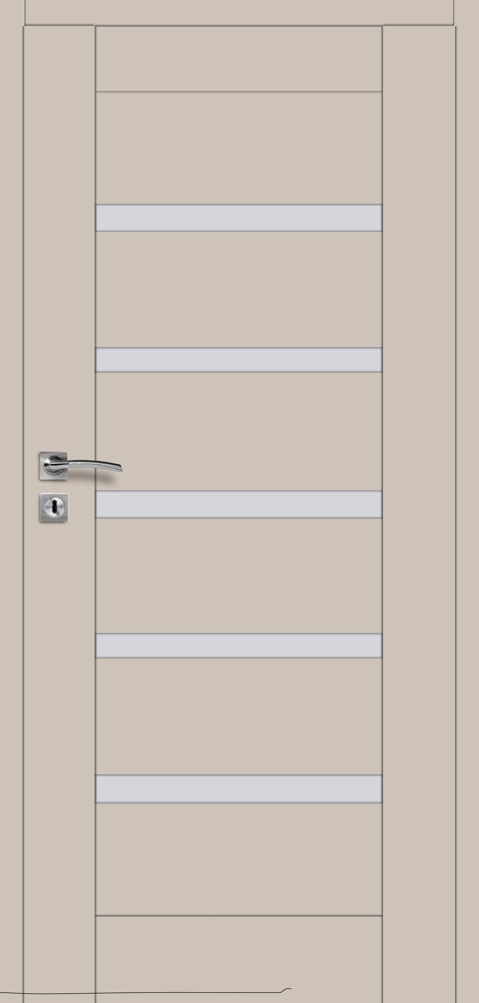 Skrzydło pokojowe Etna 10 bezprzylgowe 80 cm prawe cashmere