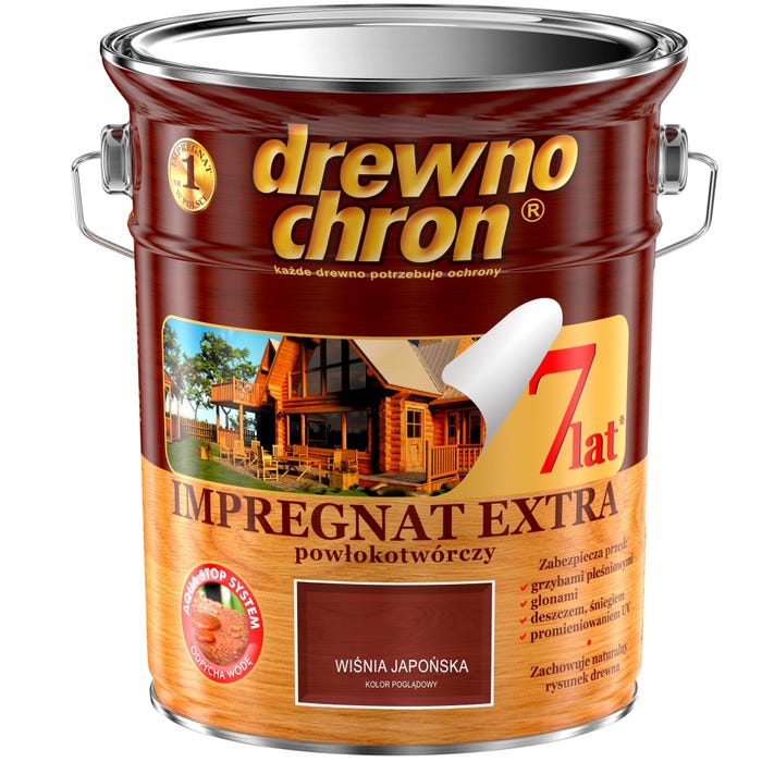 Impregnat Drewnochron Extra wiśnia japońska 4,5l