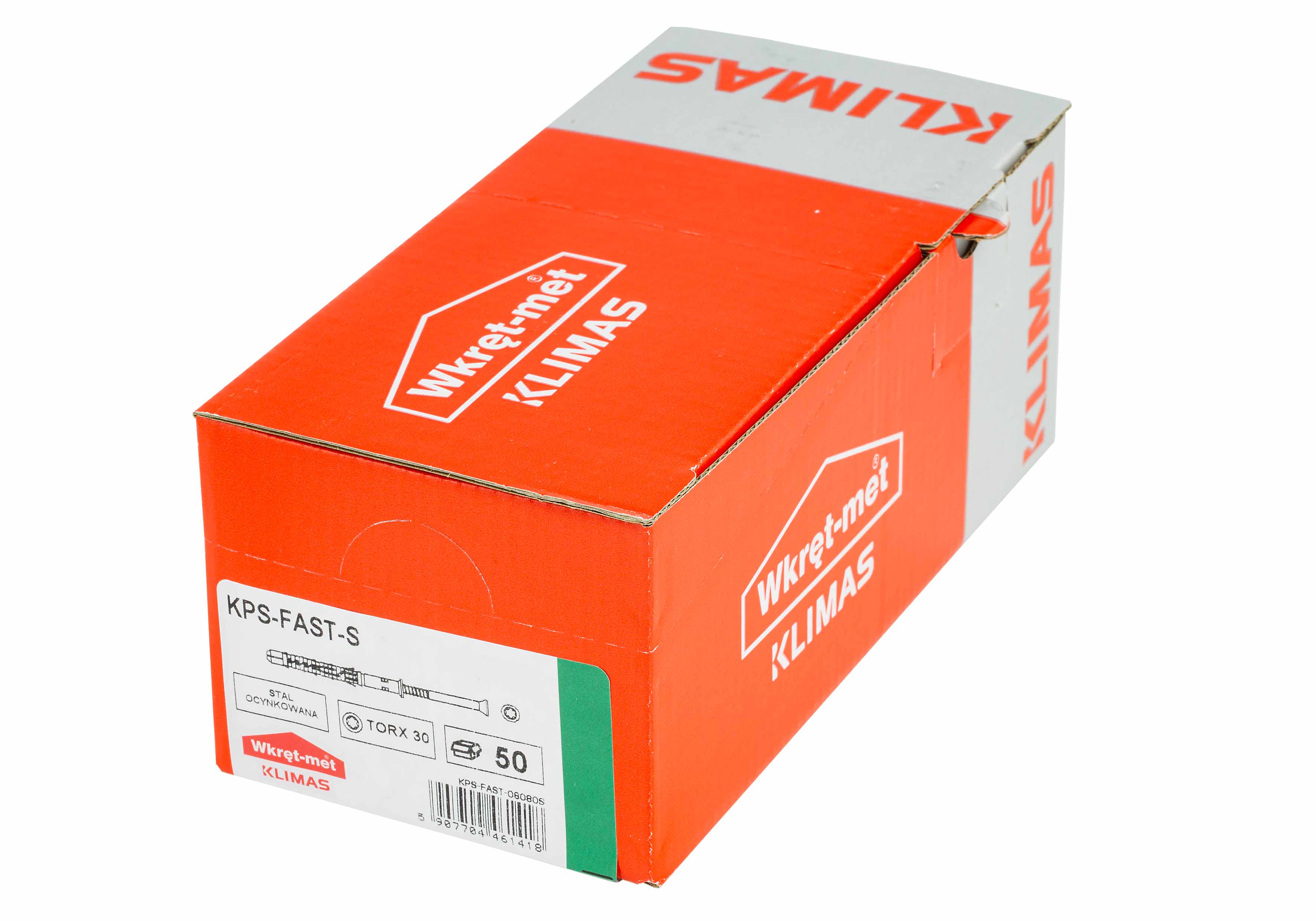 Kołek rozporowy ramowy z wkrętem 8.0x140 mm (50 szt.) 1