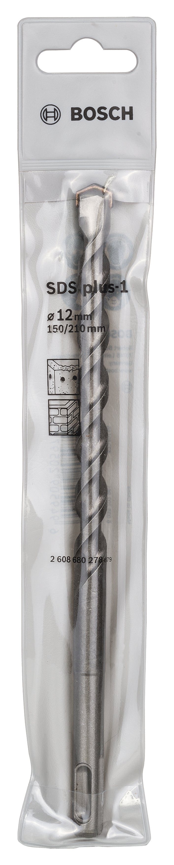 Wiertło SDS-Plus-1 12x150x210 mm BOSCH 1