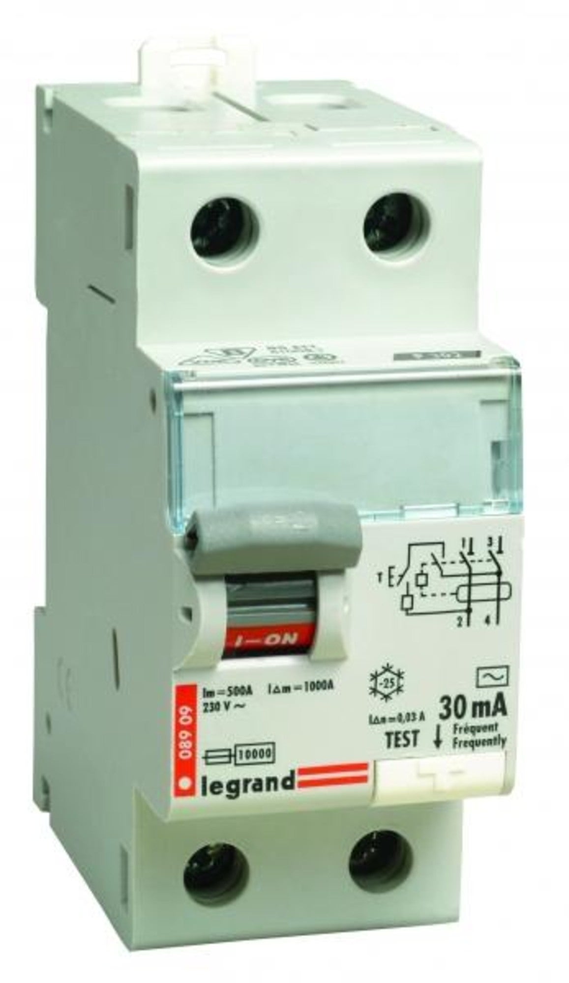 Wyłącznik różnicowoprądowy P302 2P 40A 30mA AC TX3 411510 Legrand