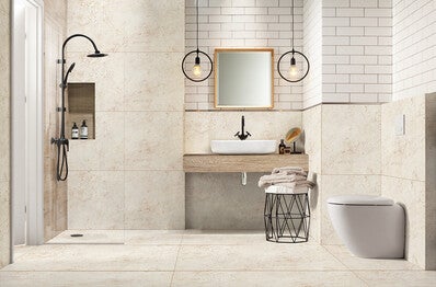 Gres szkliwiony Luno Beige 59.8x119.8x0.8 cm 1.43 m2 1