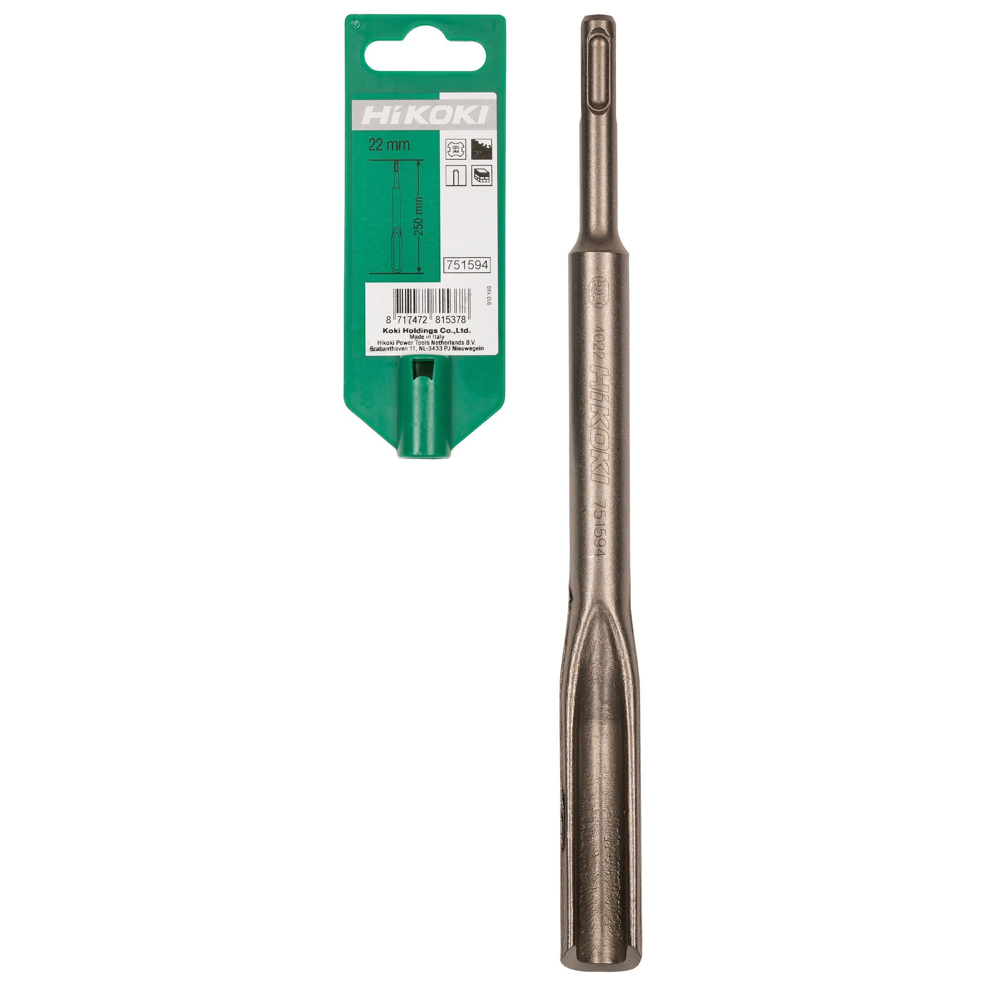 Bruzdownik SDS-Plus 22x250 mm Hikoki 1