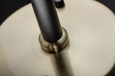 Oprawa ścienna LAMIA 2 1x E27, czarno-złoty, średnica 30,6cm, materiał metal+szkło 3