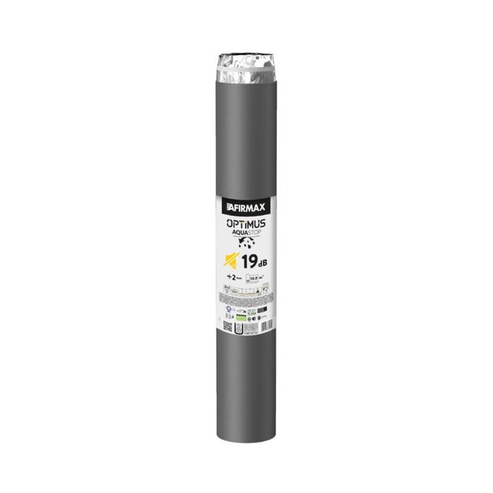 Podkład pod panele laminowane Afirmax Optimus Aquastop 2 mm op. 10m2