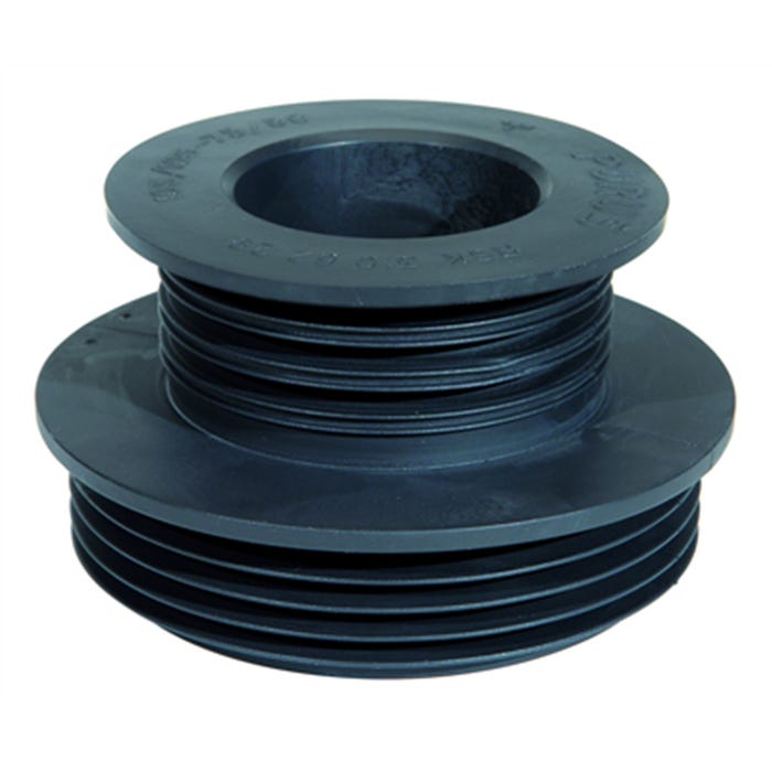 Redukcja gumowa czarna 100/105-90/75 mm