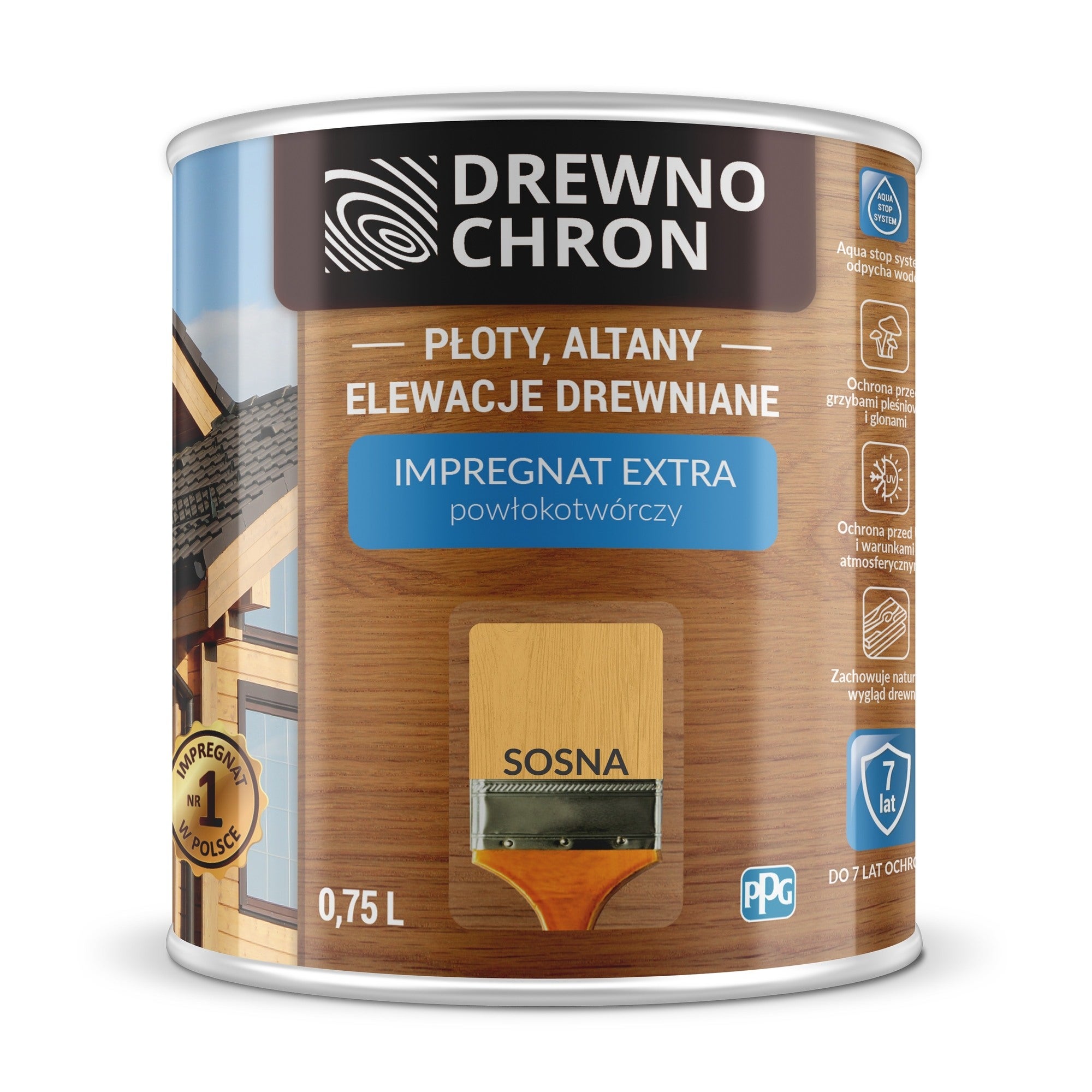 Impregnat Drewnochron Extra sosna 0,75l 1