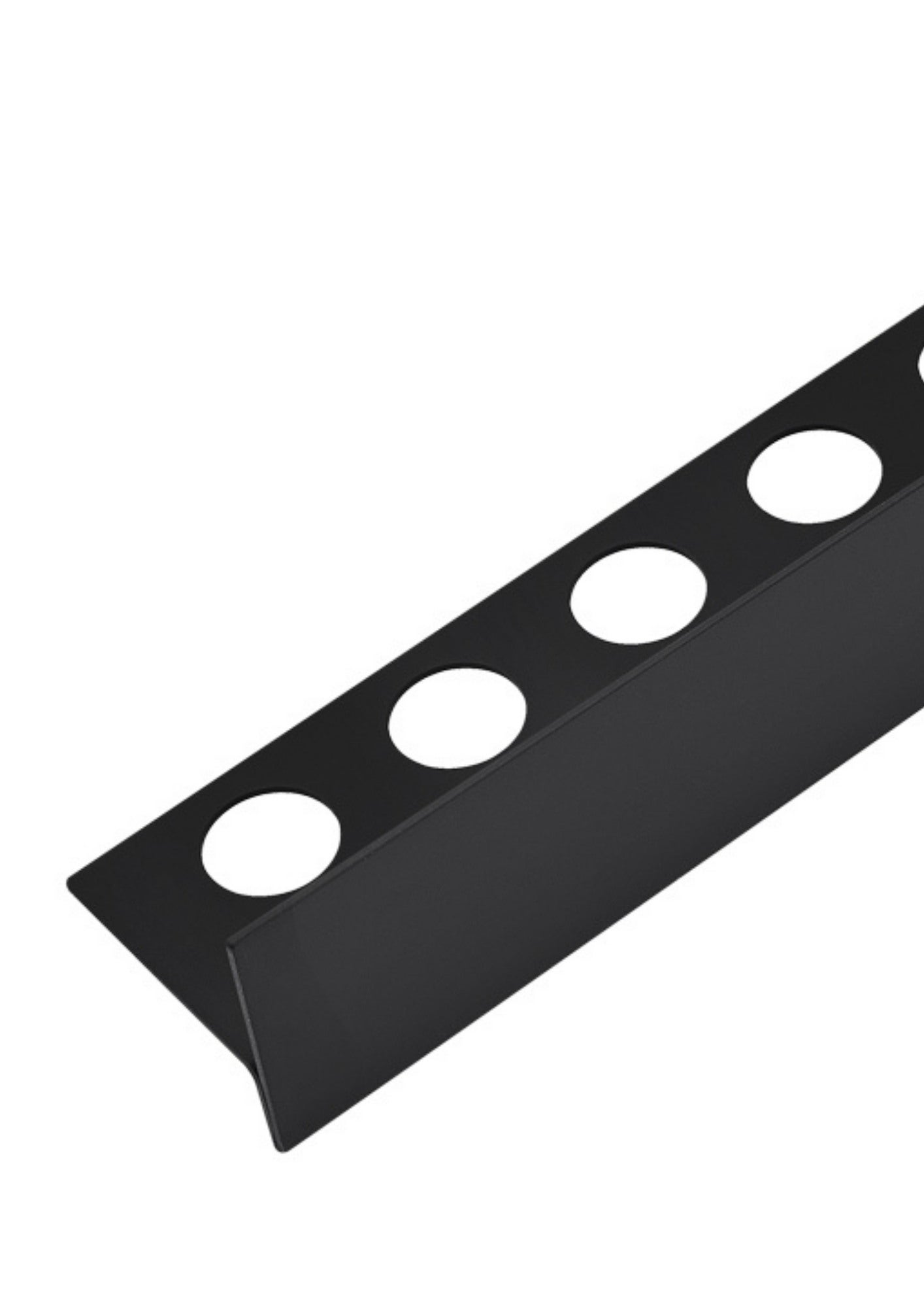 Listwa spadkowa podłogowa lewa 120 cm czarna 5