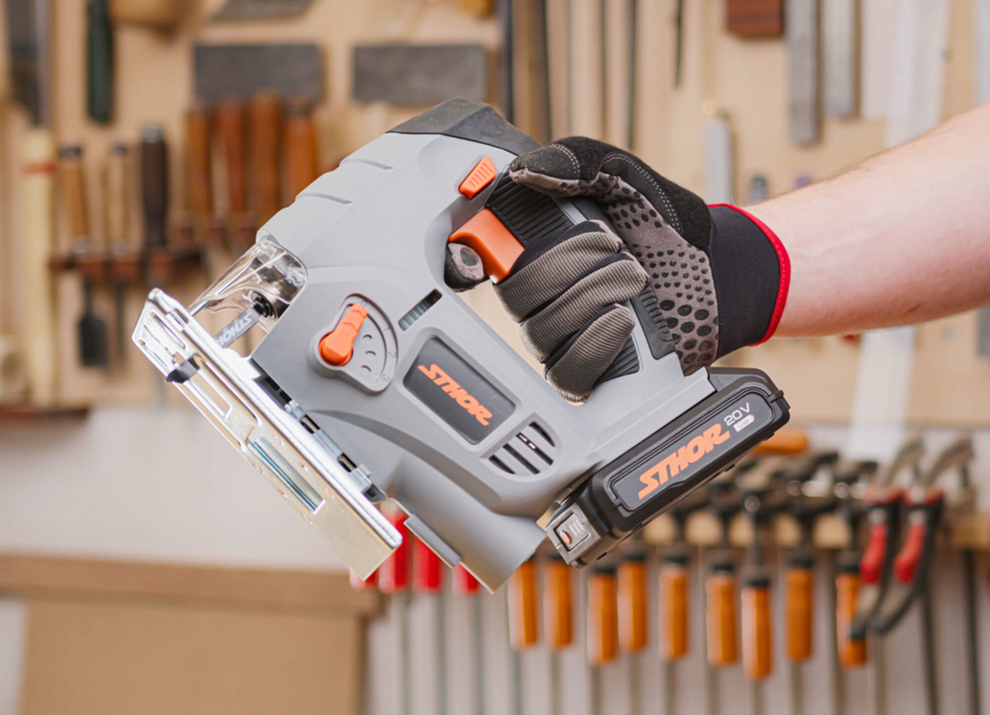 Wyrzynarka 20V 78136 Sthor / bez aku 2