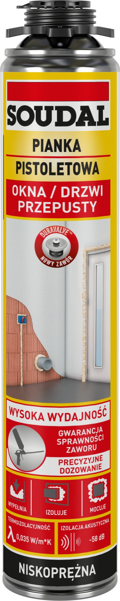 Piana pistoletowa Yellow 750ml 1