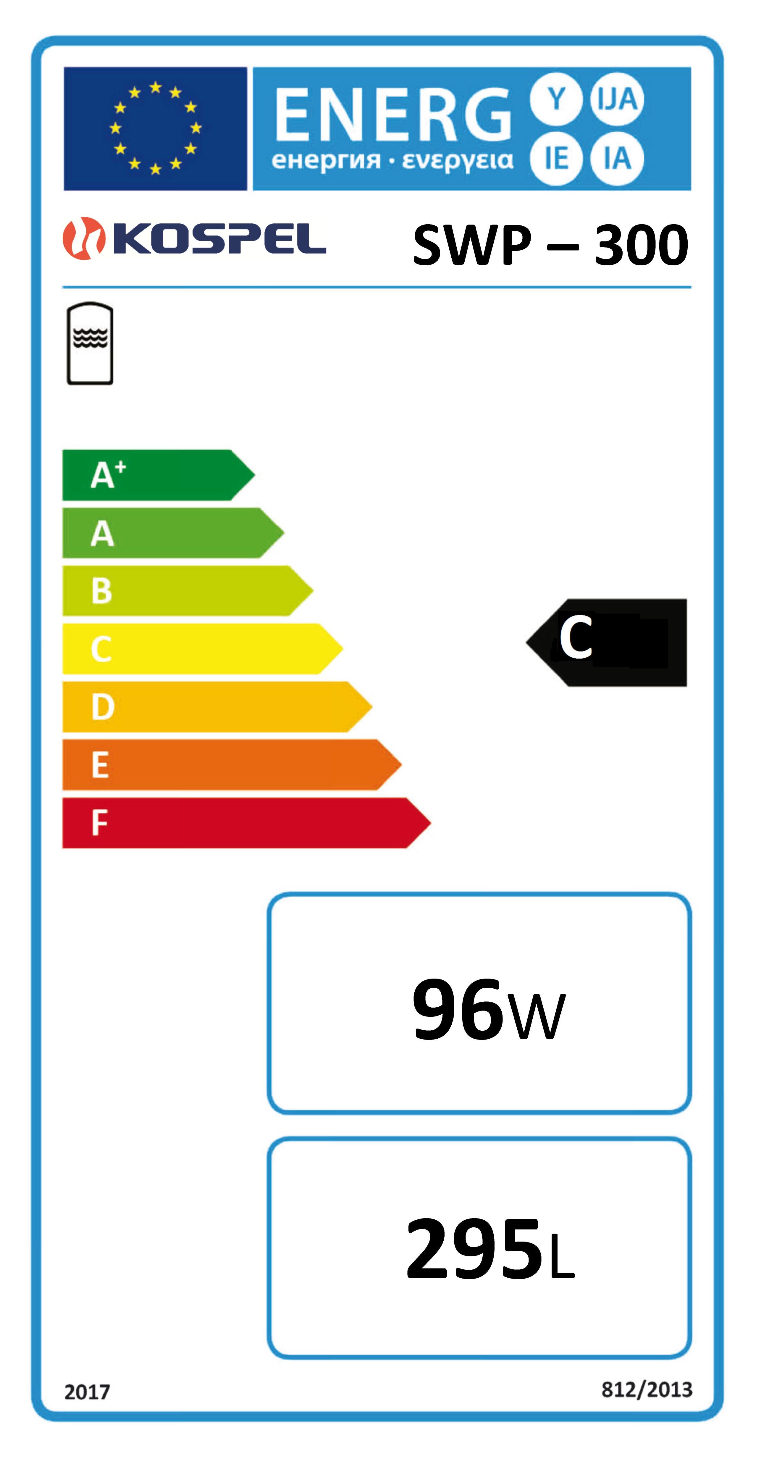 Wymiennik stojący SWP 300 l 2