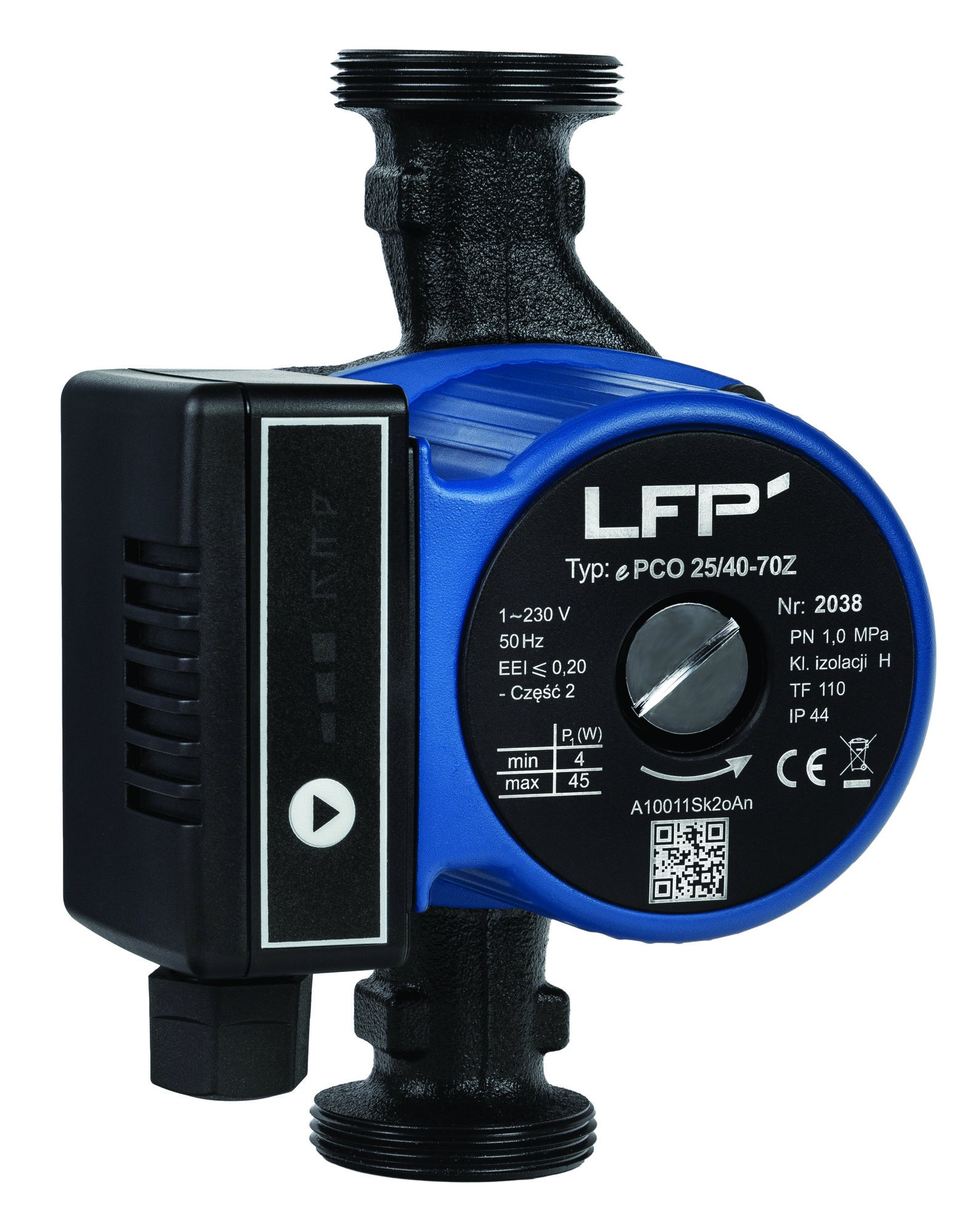 Pompa obiegowa elektroniczna do c.o. ePCO 25/40-70 LFP 1