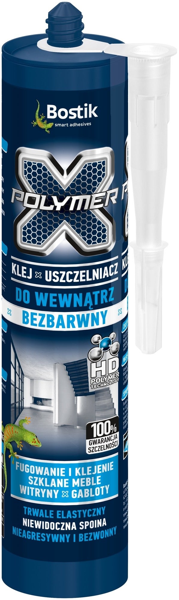 Uszczelniacz Bostik X-polymer bezbarwny 290ml 1