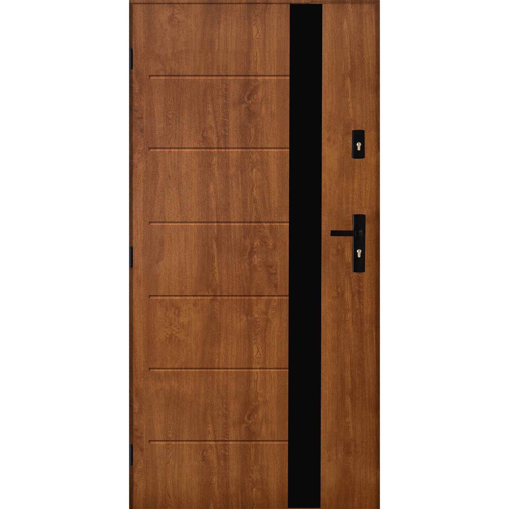 Drzwi zewnętrzne Gdynia złoty dąb 80 lewe