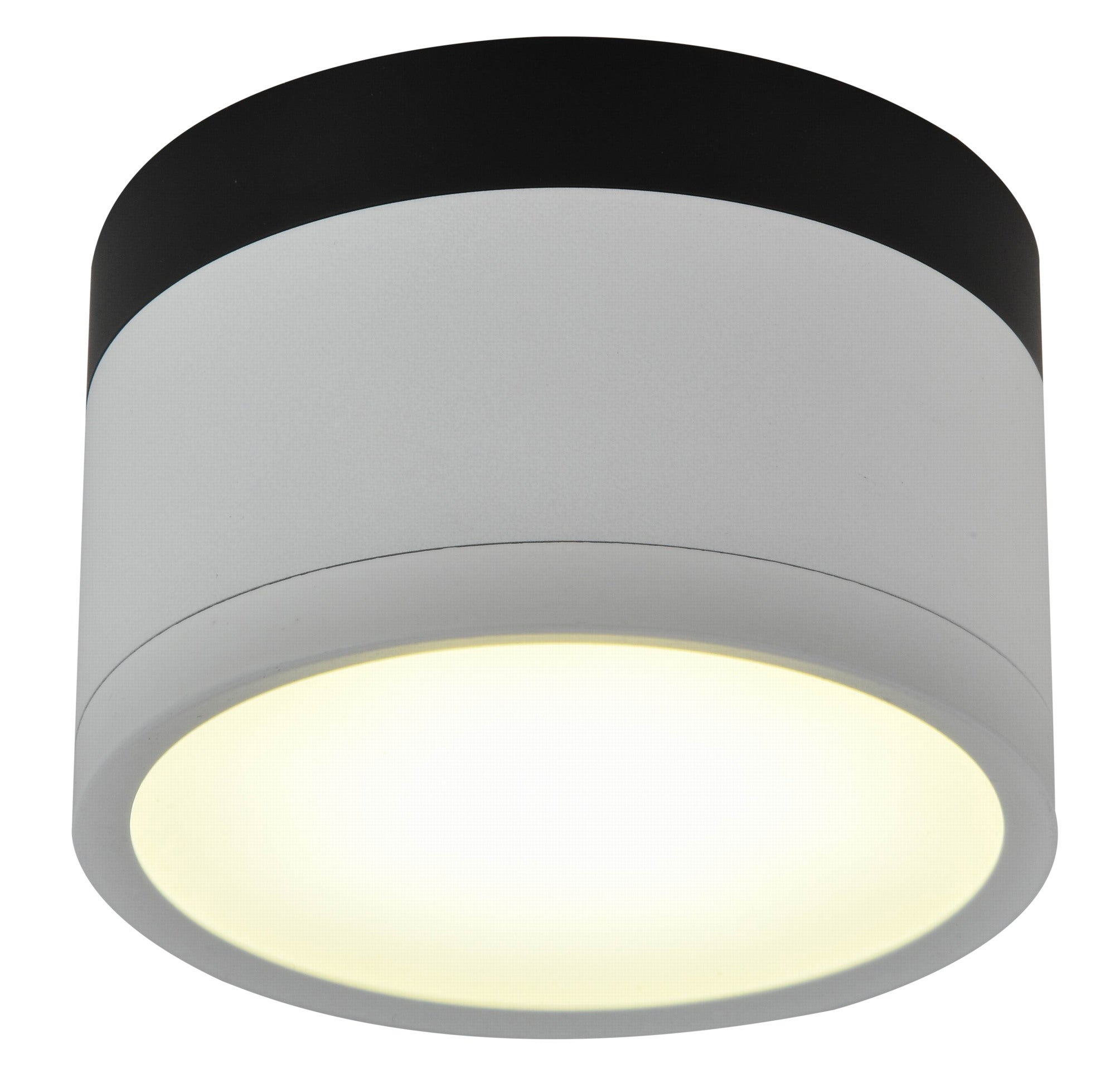 Oprawa tuba 9W LED 4000K biały czarny