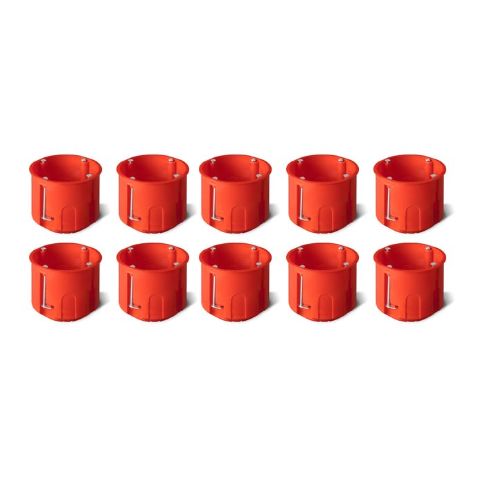 Puszka do płyt gipsowych PK-60 głęboka z wkrętami Ø 60mm 10szt