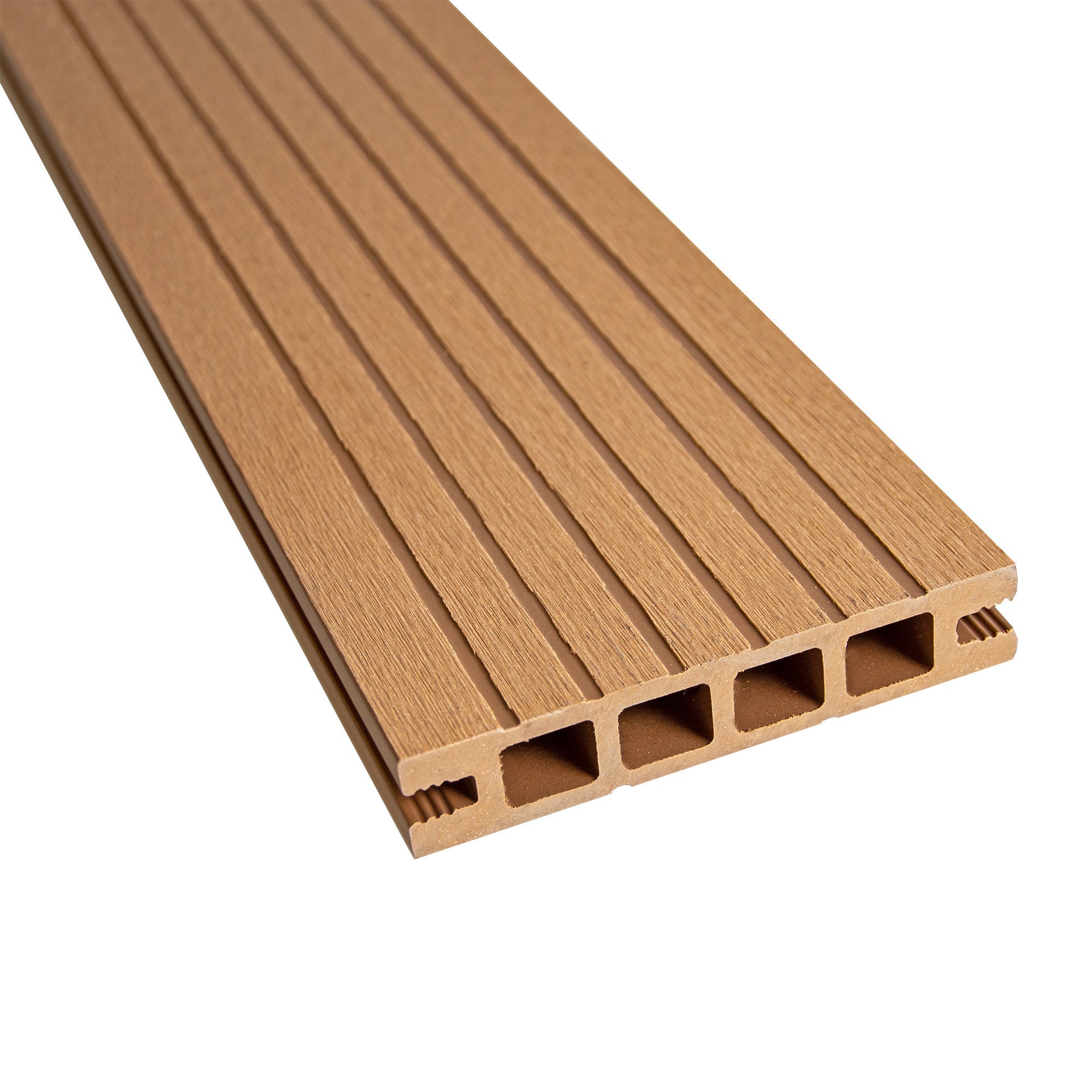 Deska tarasowa, kompozytowa, wym. 20x110x2000 mm, teak 1