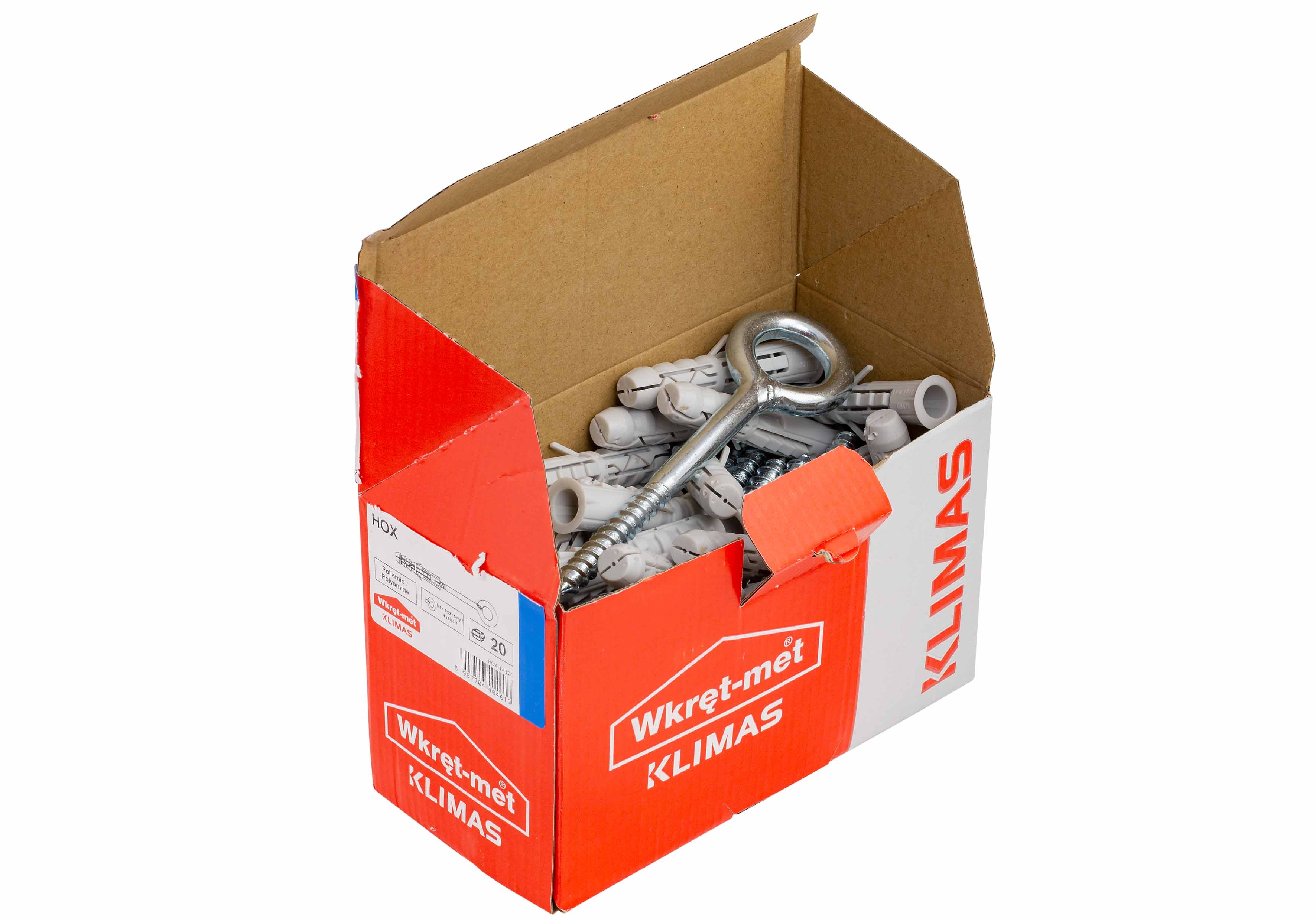 Kołek rozporowy z hakiem oczkowym 16x300 mm 15 szt. 2