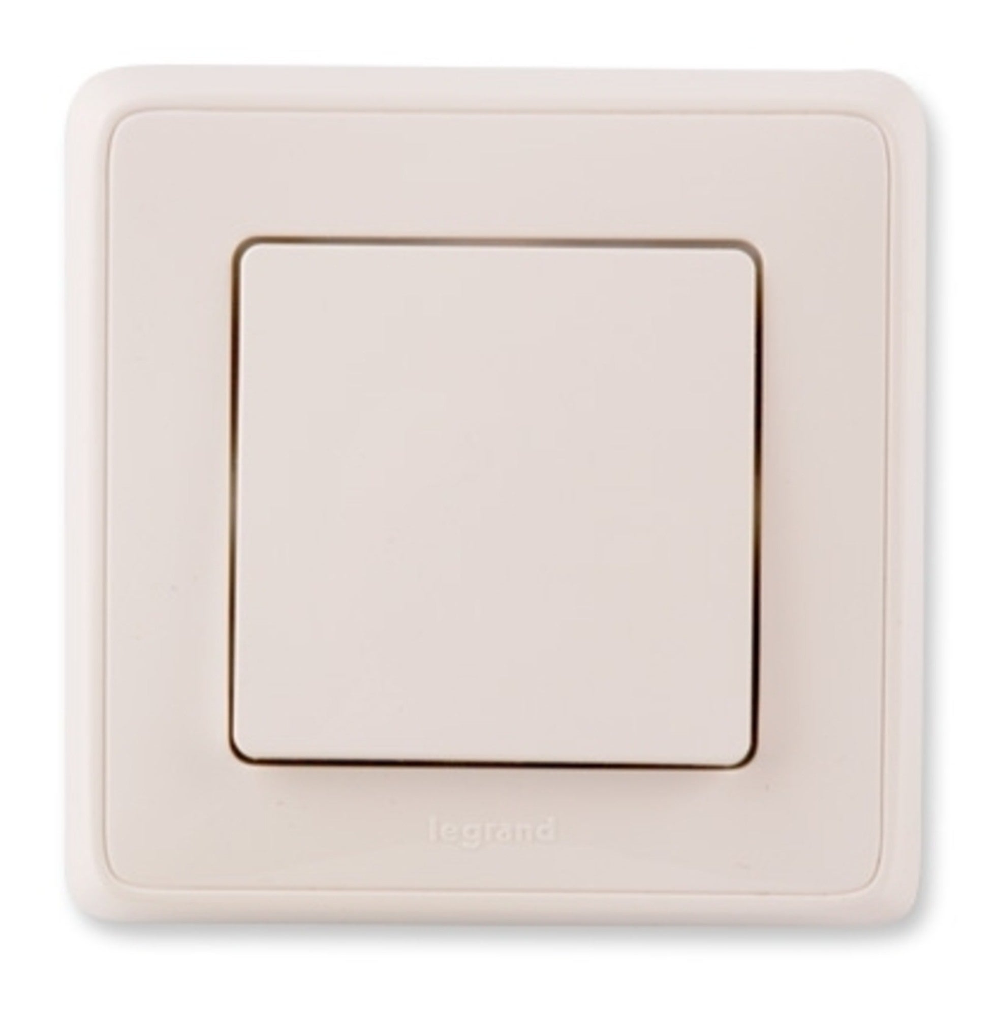 Legrand Cariva biały przycisk dzwonek/światło z ramką 0