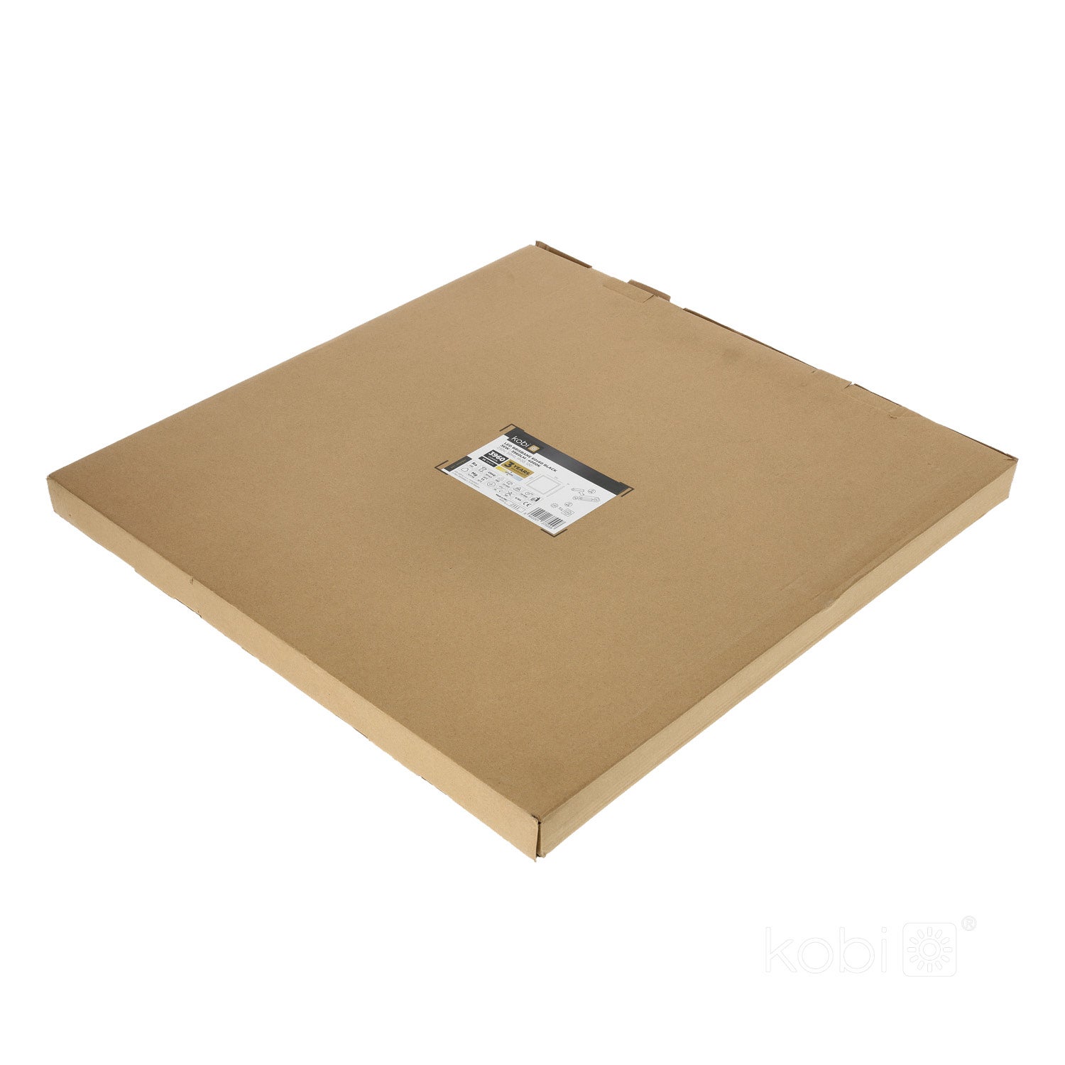 Panel LED natynkowy 60x60 cm 36 W 3960 lm 4000K IP20, czarny 4