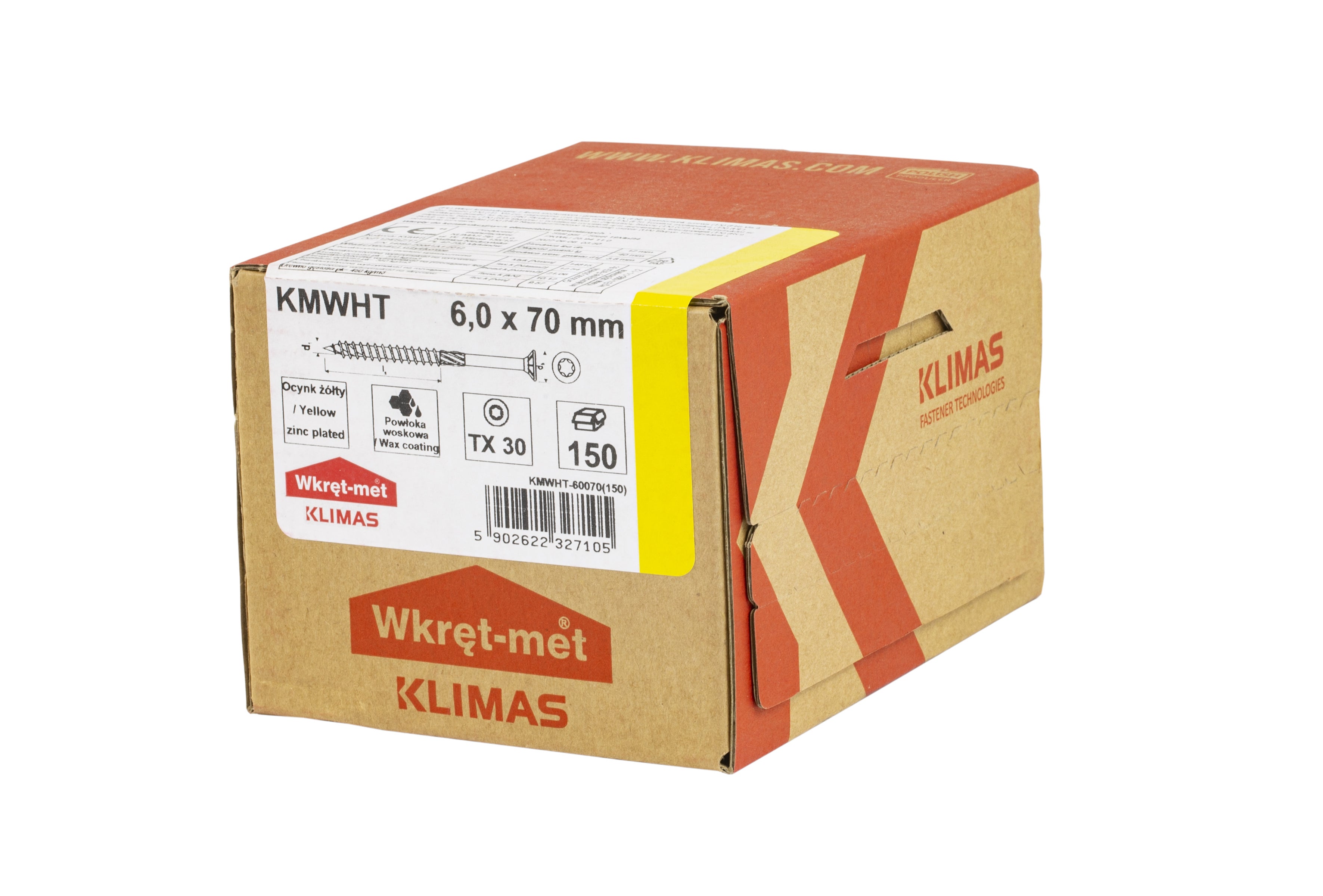 Wkręt konstrukcyjny 6x70 mm (100 szt.) 1